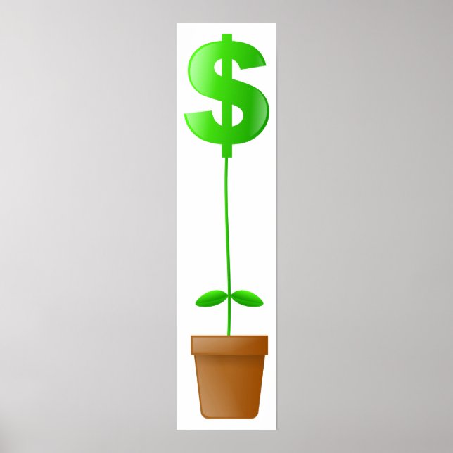 Dollar Plant Poster (Framsidan)