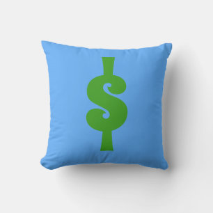 Dollar Sign Dekorativ kudde