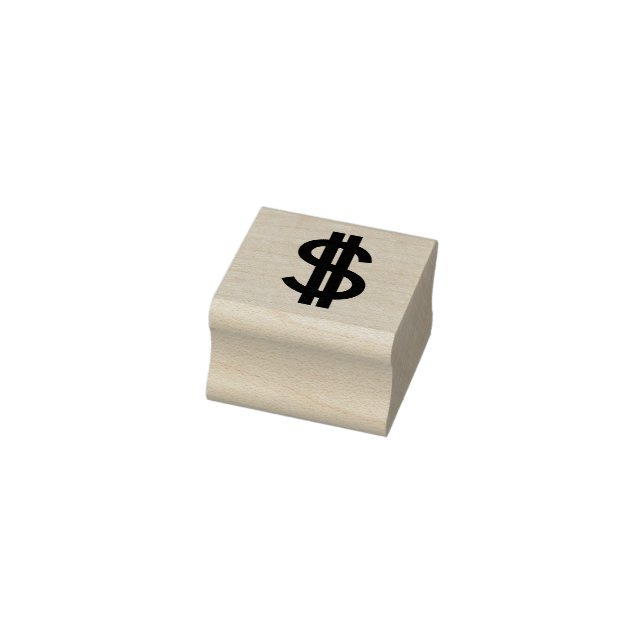 Dollar Sign Loyalty Card-stämpel  Stämpel (Stämpel)