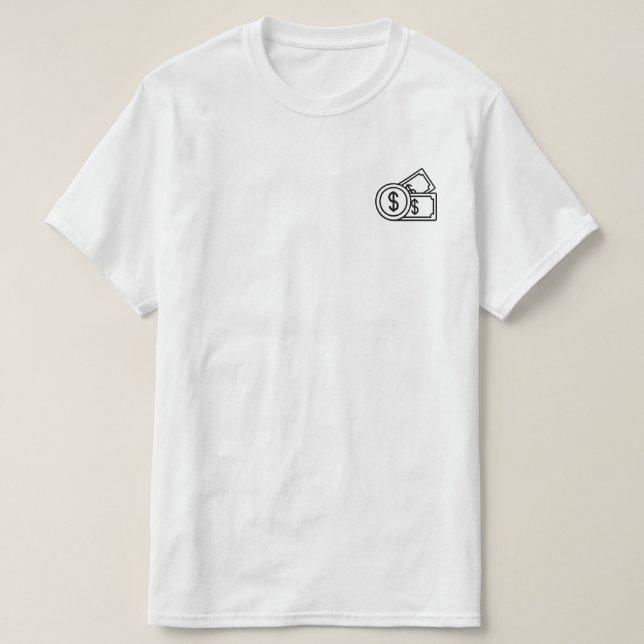 DOLLAR T-SHIRT (Design framsida)
