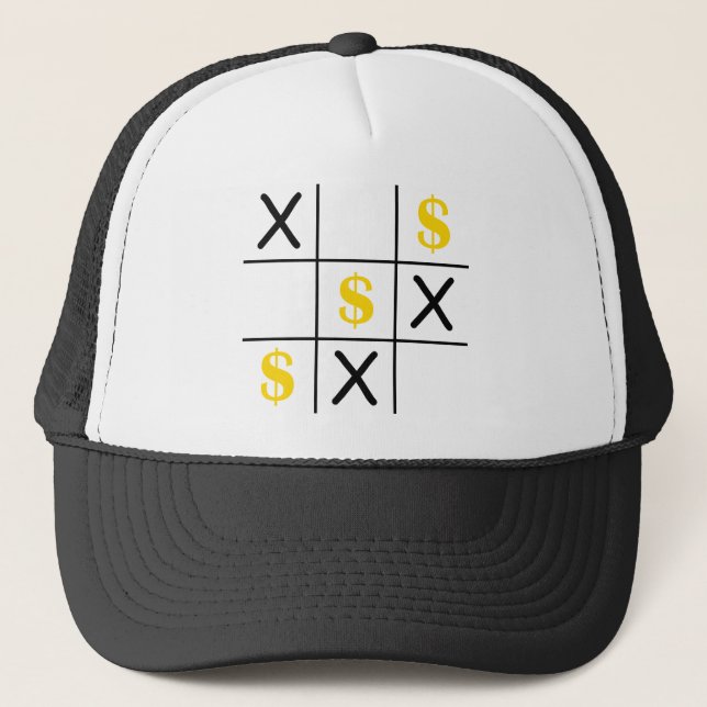 Dollar Tic Tac Toe Keps (Framsida)