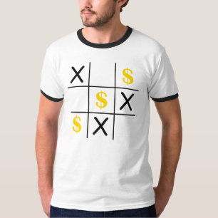 Dollar Tic Tac Toe Tee