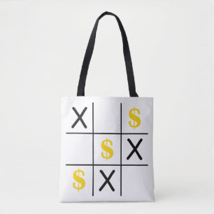 Dollar Tic Tac Toe Tygkasse