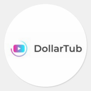 DOLLAR TUB RUNT KLISTERMÄRKE