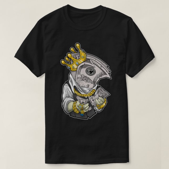 dollardiamanter i kung krona rik pengarar HipHop T Shirt (Design framsida)