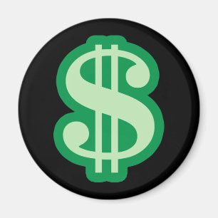 Dollaren undertecknar magnet