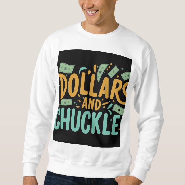 Dollars och Chuckles Lång Ärmad Tröja (Framsida)