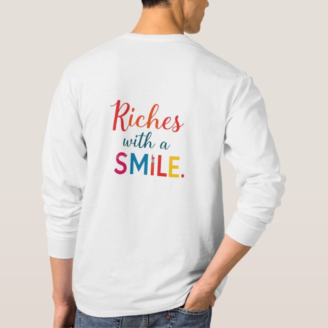 Dollars och Chuckles, Riker med sjömil T Shirt (Baksida)