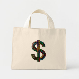 Dollarsignatur Mini Tygkasse