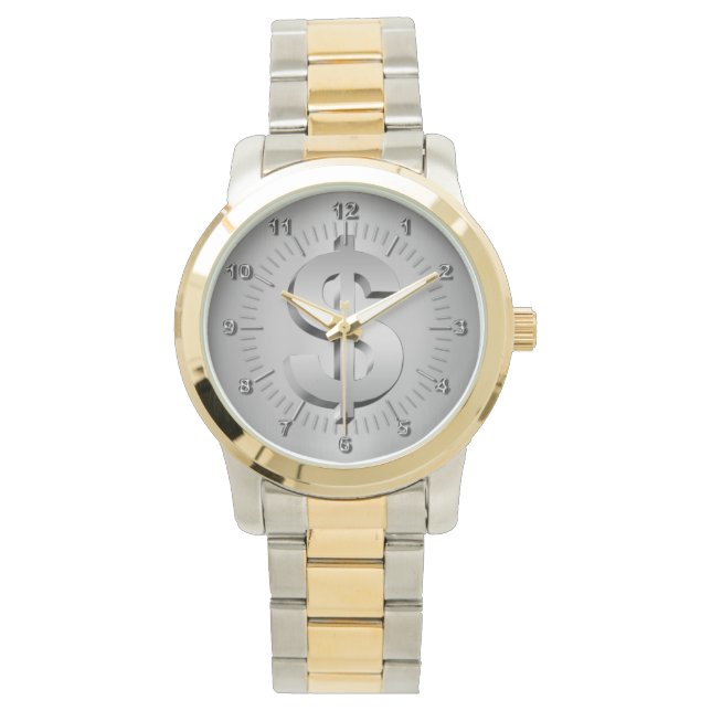 Dollarsymbol Armbandsur (Framsida)