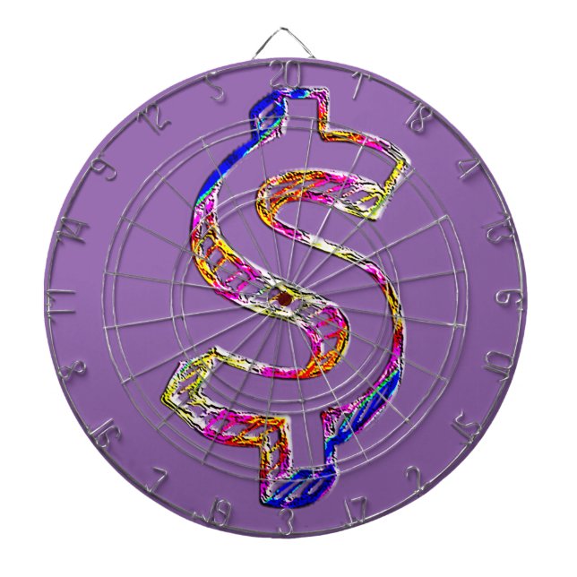 Dollartecken Darttavla (Framsidan)