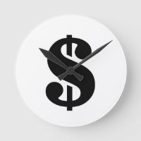 Dollartecken| Enkel stencil Alfabet