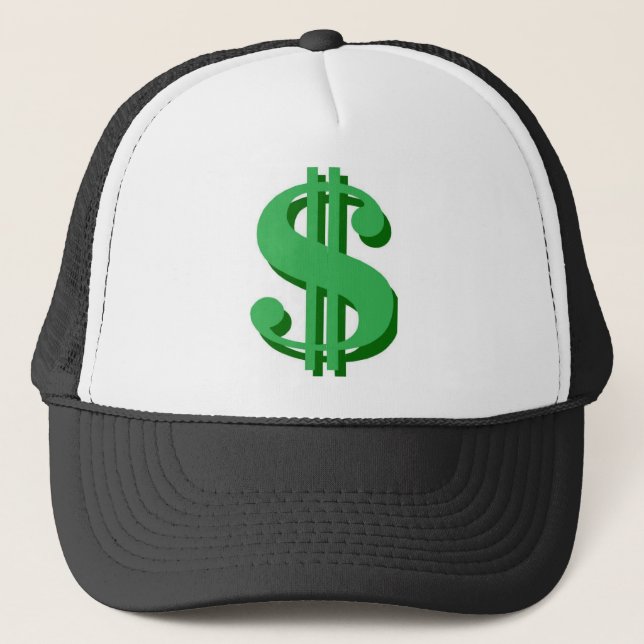 $ dollartecken keps (Framsida)