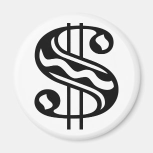 Dollartecken Magnet