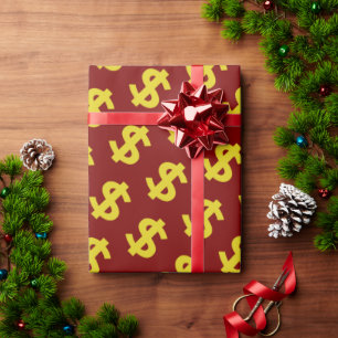 Dollartecken Presentpapper