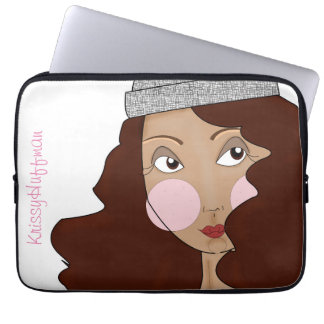 Dolled-up laptop sleeve