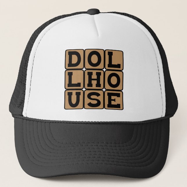 Dollhouse, hem för dockor truckerkeps (Framsida)