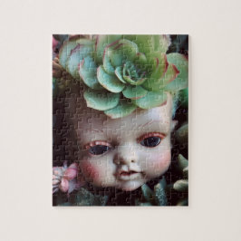 Dollhuvud i Succulent Garden Pussel