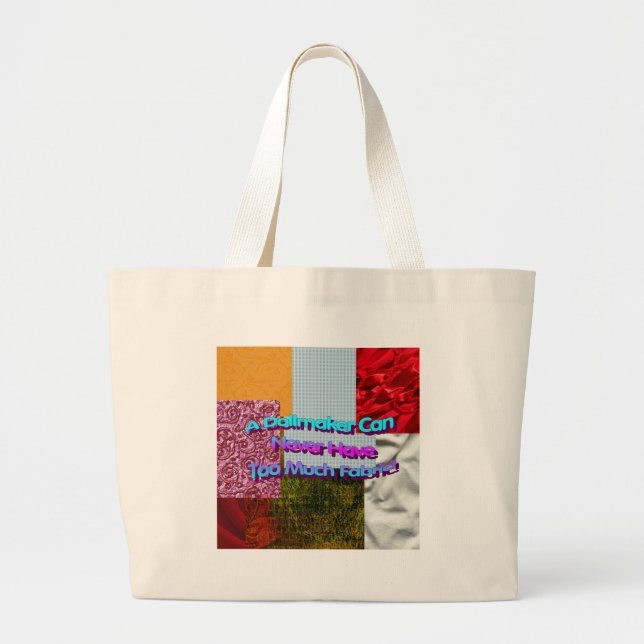 Dollmakers hänger lös jumbo tygkasse (Framsidan)