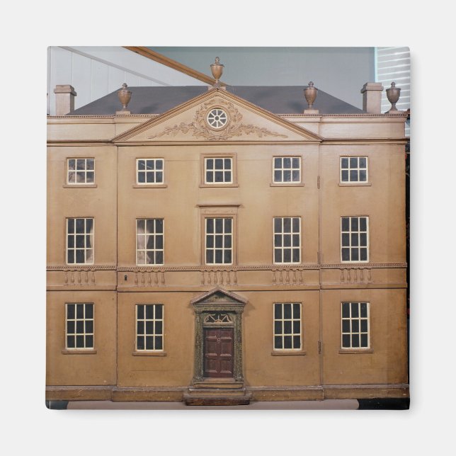 Doll's house, Neo-Classical Adam Stil, 1810 Magnet (Framsidan)
