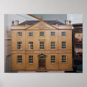 Doll's house, Neo-Classical Adam Stil, 1810 Poster