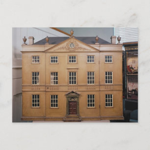 Doll's house, Neo-Classical Adam Stil, 1810 Vykort