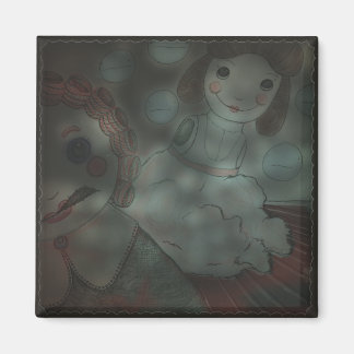Dolls Kom till Life: brutna dockor (2"x2") Magnet