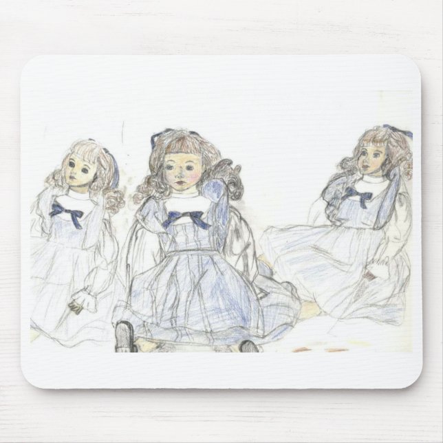 Dolls moussepad musmatta (Framsidan)