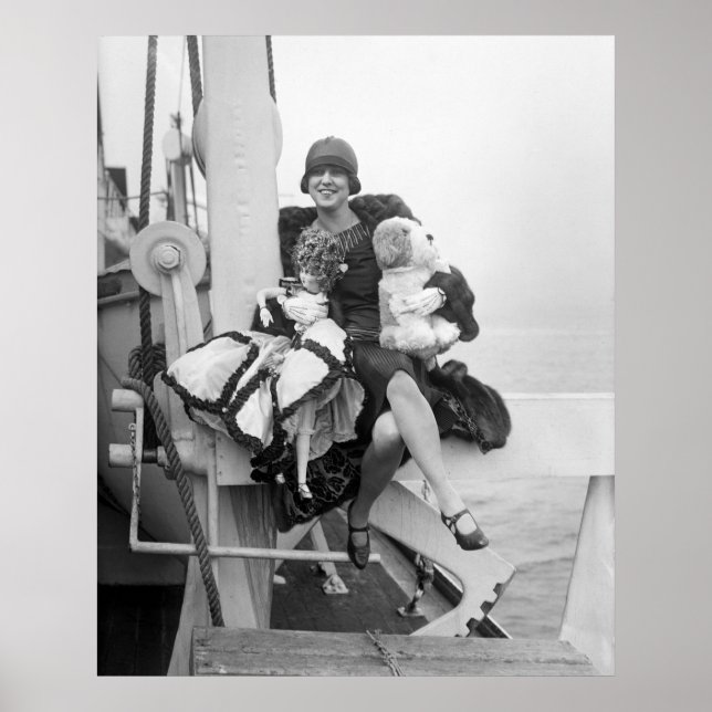 Dolls på Deck, 1920-talet Poster (Framsidan)