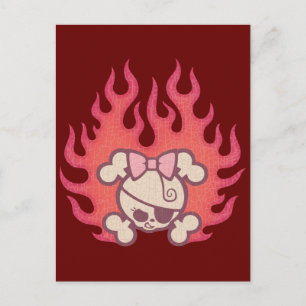 Dolly Flames Vykort