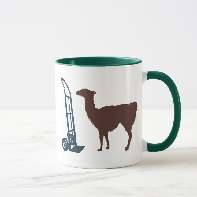 Dolly llama mugg (Höger)