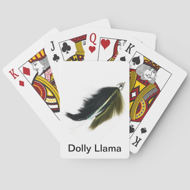 Dolly Llama-spelkort Spelkort (Baksidan)
