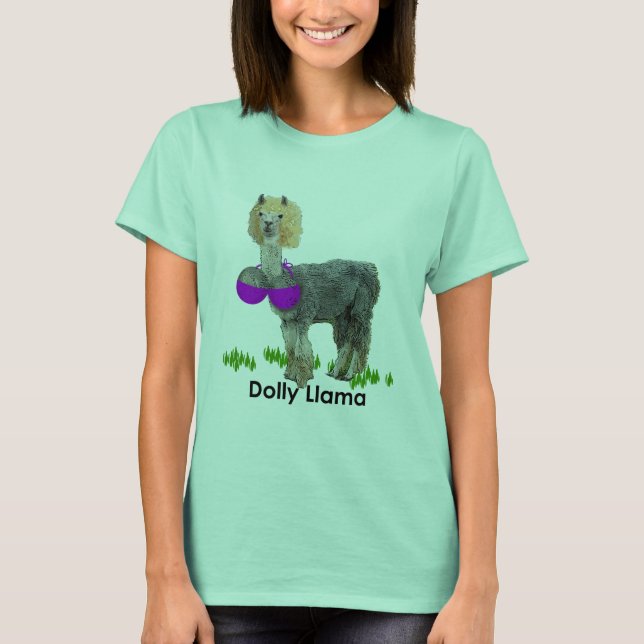 Dolly Llama Tee (Framsida)