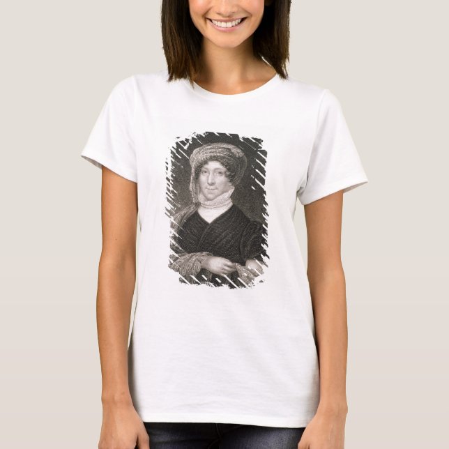 Dolly Madison, graverad av John Francis Eugene Pru T Shirt (Framsida)