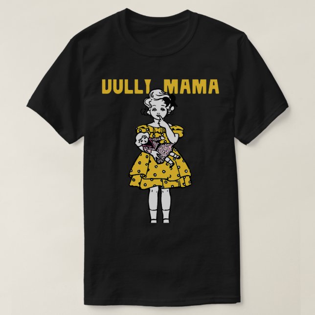 Dolly Mamma Design Little Girls som Kärlek spelar  T Shirt (Design framsida)