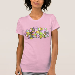 Dolly Mixture UK British Fondant Confection Candy T Shirt
