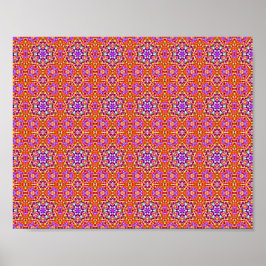 Dolly Mixtures Candy Fractal Art Mönster Poster