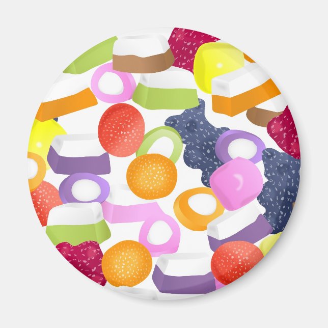 Dolly Mixtures Magnet (Framsidan)