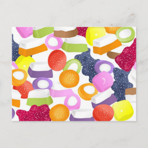 Dolly Mixtures Vykort