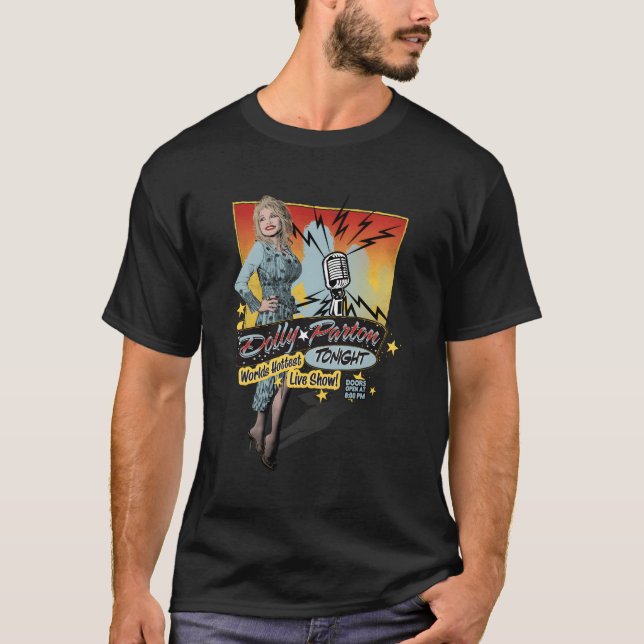 Dolly Pon World's Hottest Live Show T Shirt (Framsida)