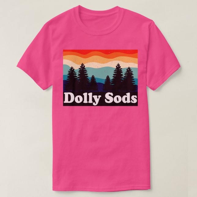 Dolly Sods Väster Virginia Retro T Shirt (Design framsida)
