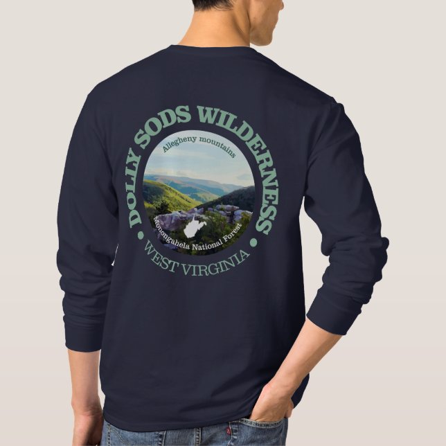 Dolly Sods Wilderness Area T Shirt (Baksida)