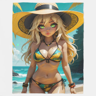 Dollz Vixen Fleece Blanket