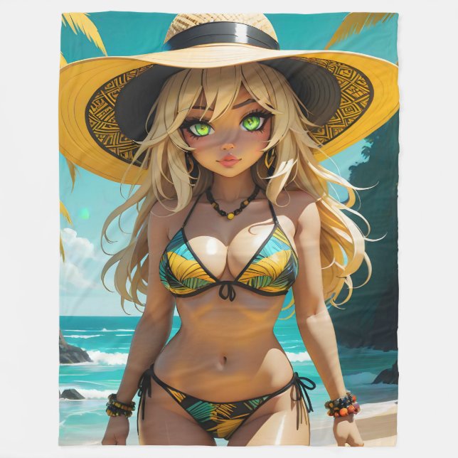 Dollz Vixen Fleece Blanket (Framsidan)