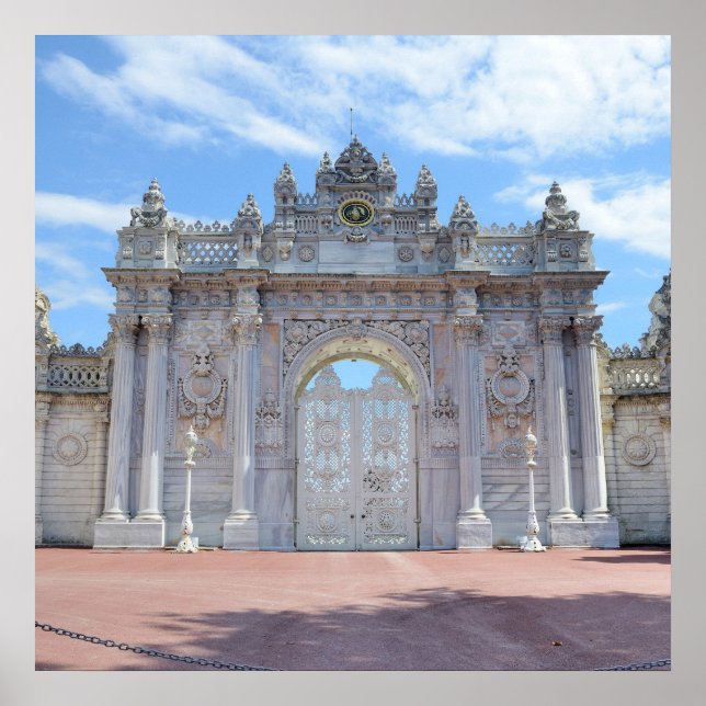 Dolmabahçe Palace Istanbul Poster (Framsidan)