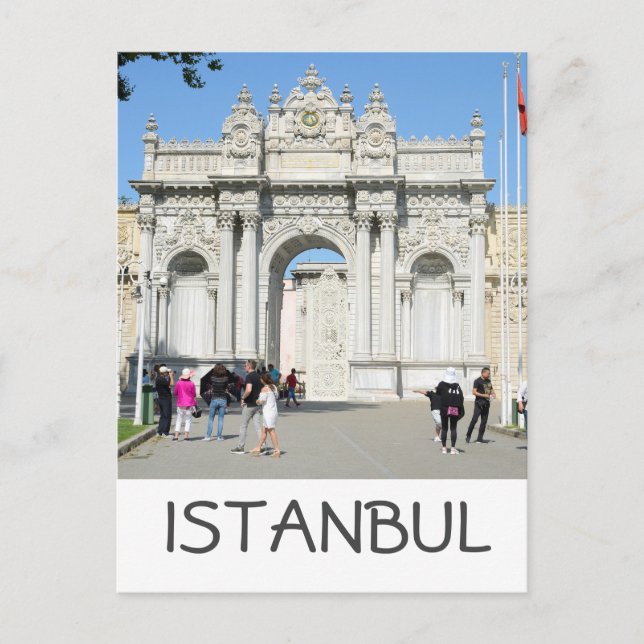 Dolmabahçe Palace, Istanbul Vykort (Framsida)