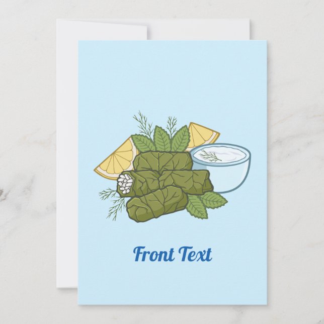 Dolmadakia-inbjudan Inbjudningar (Framsida)