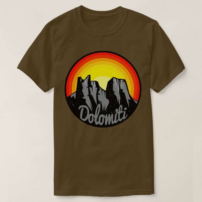 Dolomitberg 1 t shirt (Design framsida)