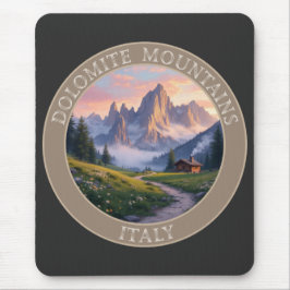 Dolomitbergen, Italien Musmatta