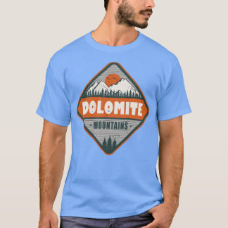 Dolomitbergens Italien Vintage Öka  T Shirt